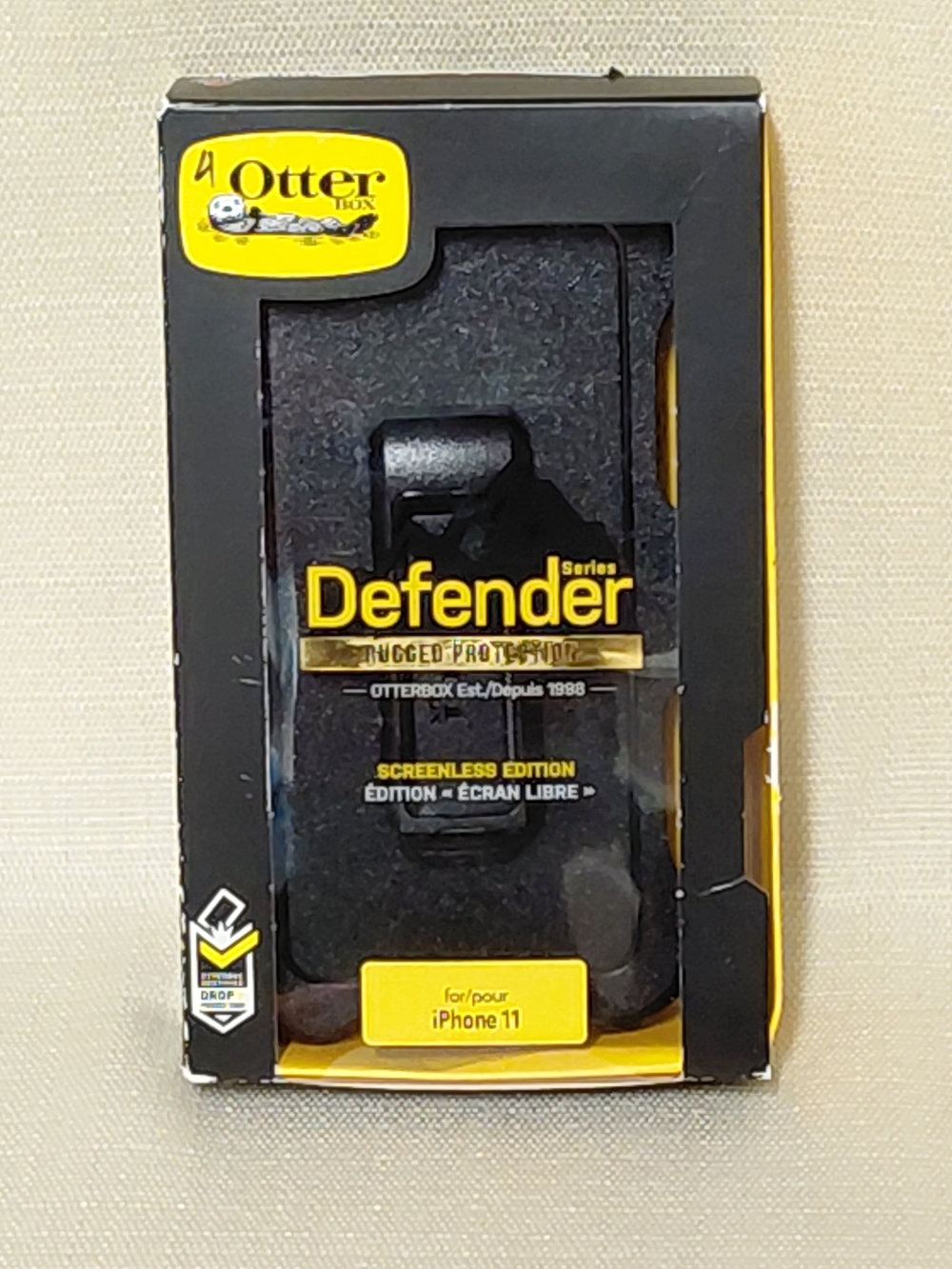 OtterBox Defender Series Rugged Case for iPhone 11 - Black **Clip Only**